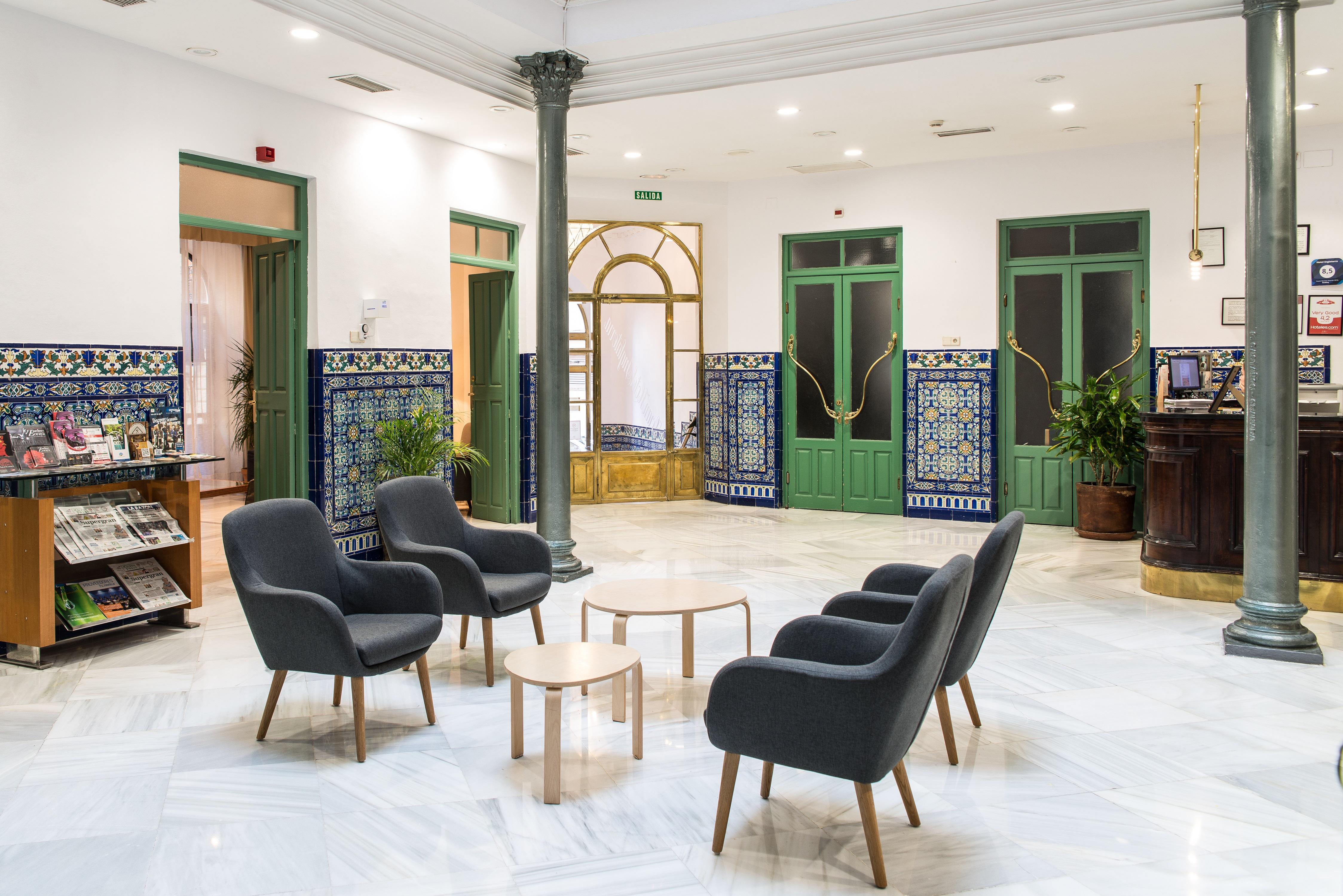 Hotel Inglaterra Granada Bagian luar foto