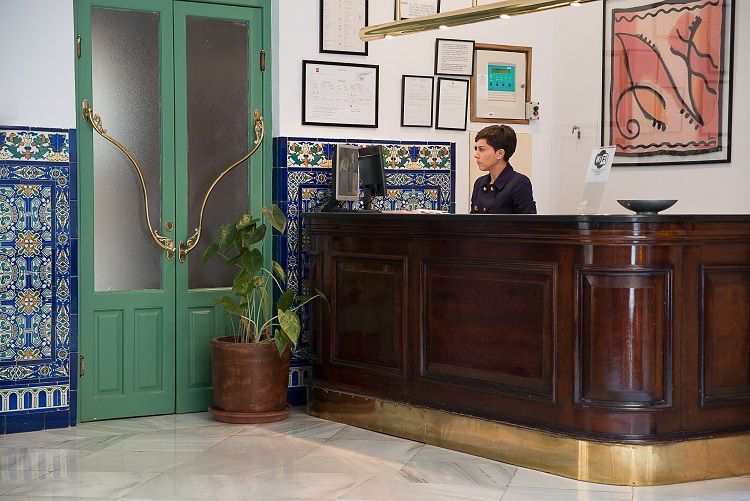 Hotel Inglaterra Granada Bagian luar foto