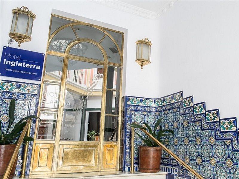 Hotel Inglaterra Granada Bagian luar foto