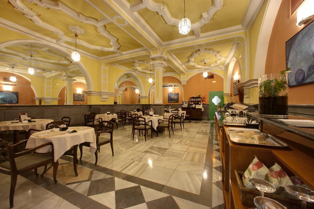 Hotel Inglaterra Granada Restoran foto